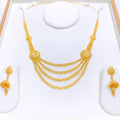 Floral Hearts Four Lara 22k Gold Set