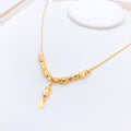 Unique Accented 22k Gold Necklace