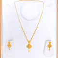 Glistening Bead Necklace 22k Gold Set