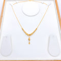 Classy Graduated 22k Gold Bead Necklace