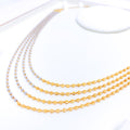 Modern Four-Lara Necklace Set