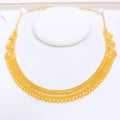 Stunning Paisley Choker 22k Gold Set