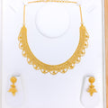 Classic Draped Choker 22k Gold Set