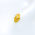 Delicate Noble Top 22k Gold Earrings