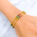 22k-gold-gorgeous-multi-color-bracelet