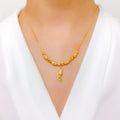 Unique Accented 22k Gold Necklace