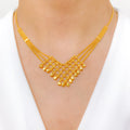 Ritzy Boxed Dropped Necklace Set