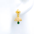 Posh CZ Dome Jhumki