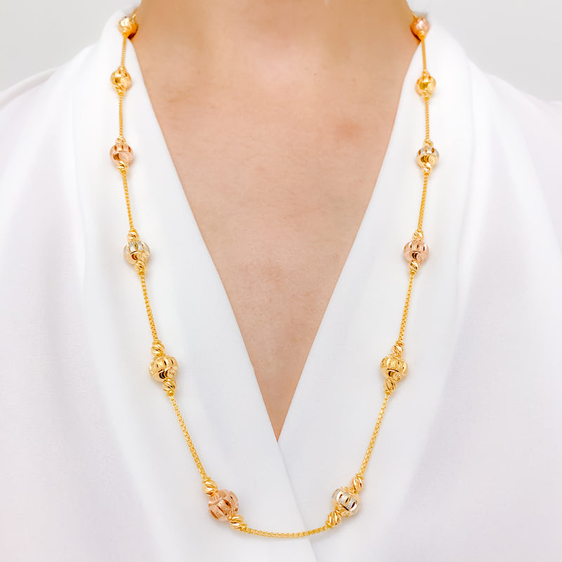 Chic High Finish Long Necklace