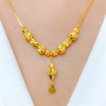 Elegant Alternating Bead Necklace