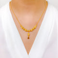 Decorative 22k Gold Necklace