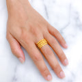Classic Gold Spiral Ring