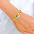 18k-gold-viridescent-diamond-bangle-bracelet