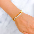 18k-gold-chic-diamond-link-bracelet