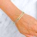 18k-gold-stunning-emerald-diamond-bangle