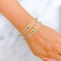 18k-gold-stunning-emerald-diamond-bangle