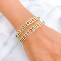 18k-gold-stunning-emerald-diamond-bangle