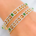 18k-gold-stunning-emerald-diamond-bangle