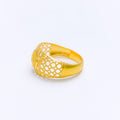 Noble Chand Crest 22k Gold Ring