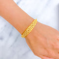 22k-gold-blooming-jazzy-bangle-bracelet