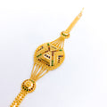 Elevated Meenakari Chain 22k Gold Bracelet
