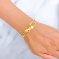 22k-gold-lovely-flower-bangle-bracelet