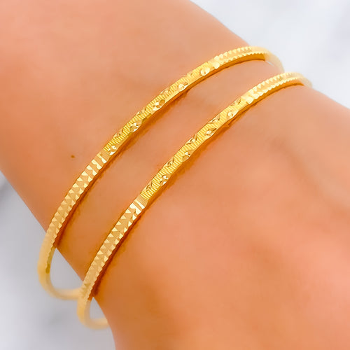 Decorative Sleek Bangles