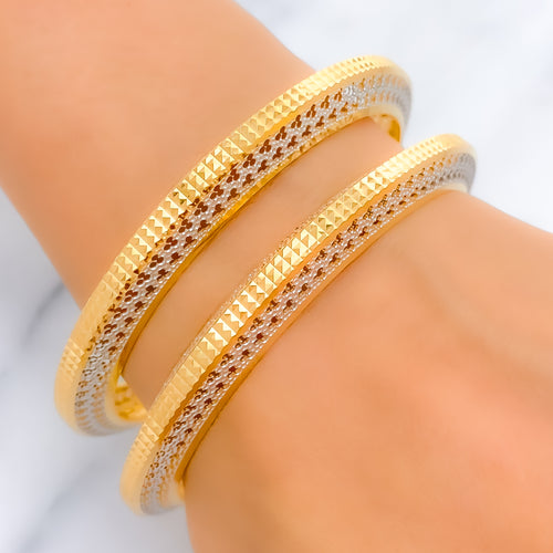 Gorgeous Upscale Bangle Pair