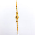 Beaded Meenakari Reversible 22k Gold Bracelet