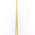 Slender Geometric Men's 22k Gold Bracelet