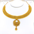 Elegant Kundan Accented 22k Gold Set