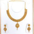 Floral Kundan 22k Gold Set