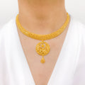 Refined Chand Filigree Necklace Set