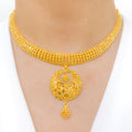 Refined Chand Filigree Necklace Set