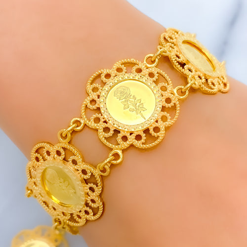 21k-gold-decorative-jazzy-bracelet-w-hanging-charm