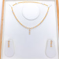 Classic Decorative 22k Gold Necklace Set