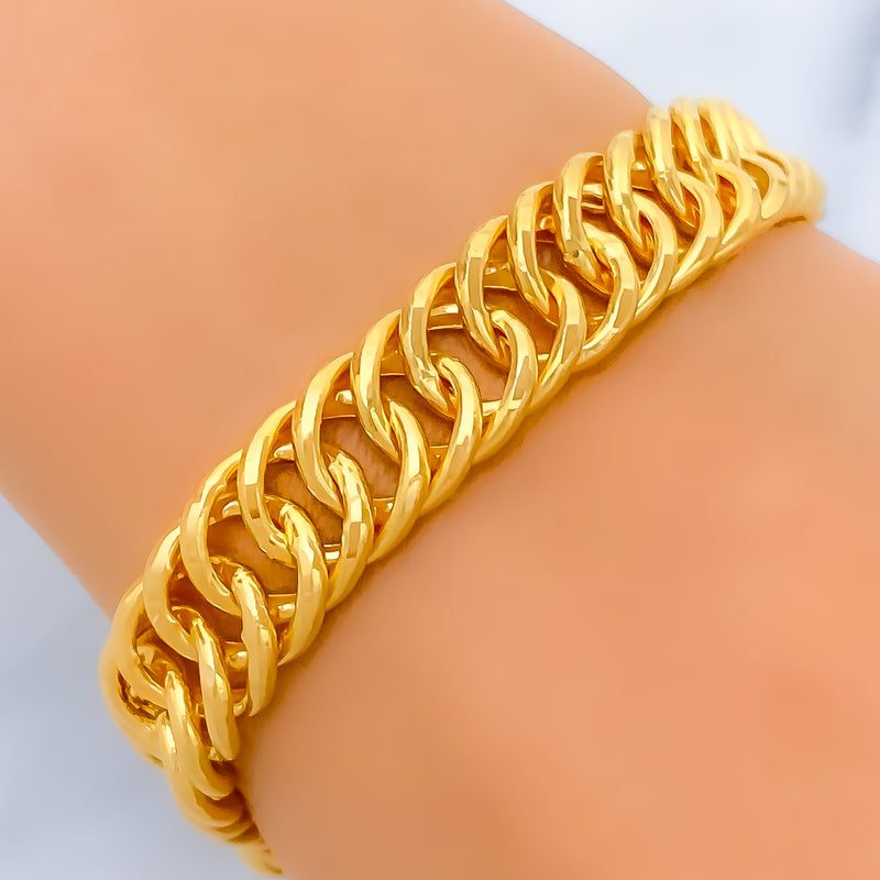 21k-gold-upscale-posh-bracelet-w-hanging-chain