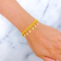 22k-gold-Dressy Sleek Bracelet