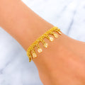 22k-gold-Dressy Sleek Bracelet