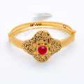 Radiant Red Adorned Bangle