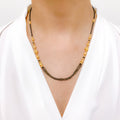 Mulit-Row Beaded Mangal Sutra Necklace