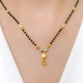 Simple Two-Tone Mangal Sutra Necklace