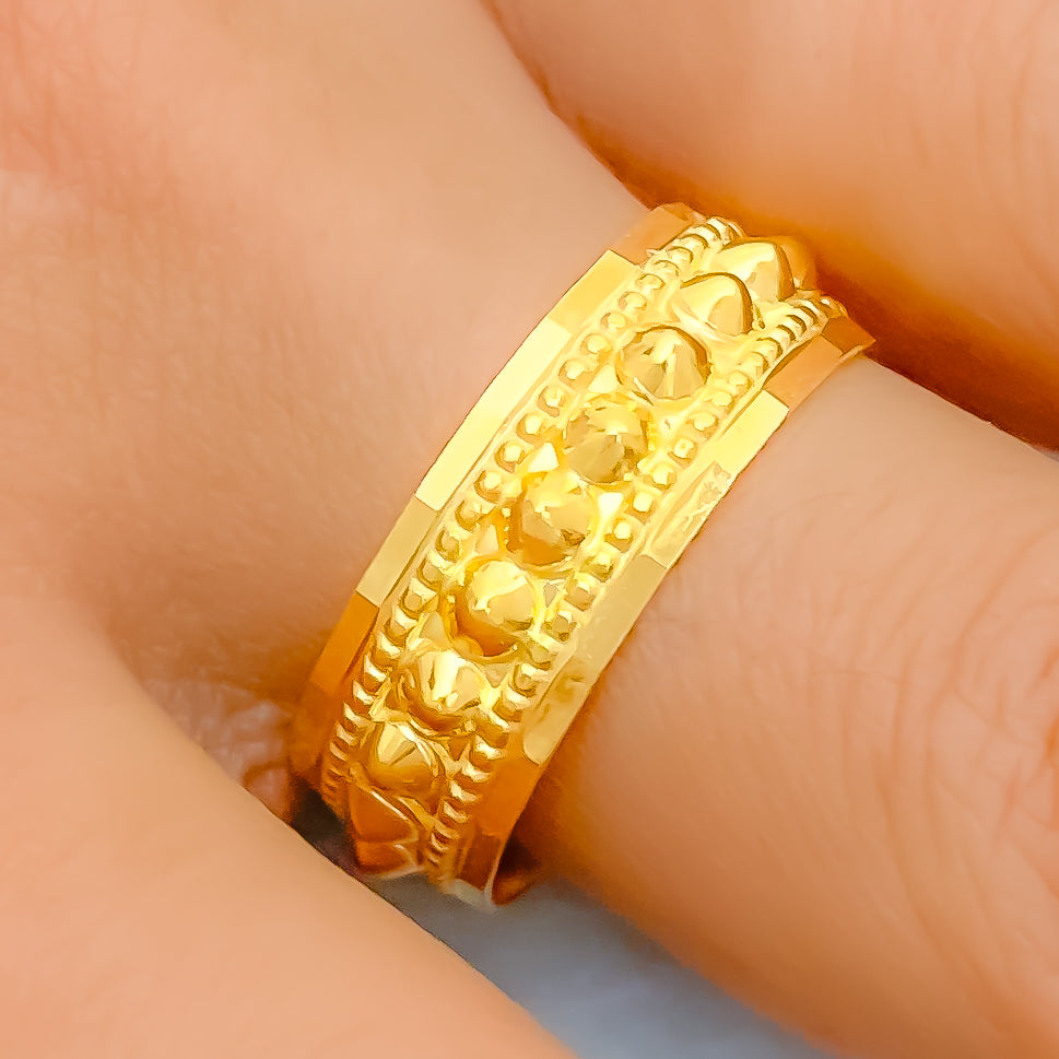 Buy 22K 916 Gold Roman Numeral Ring Online in India - Etsy