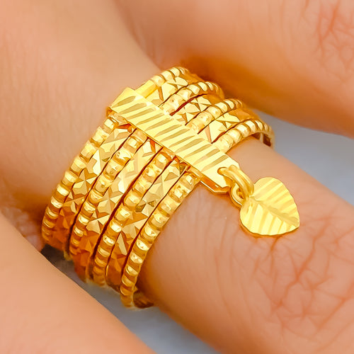 21k-gold-dazzling-heart-ring