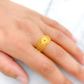 Noble Chand Crest 22k Gold Ring
