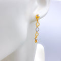 Elongated Upscale 22k Gold Earrings