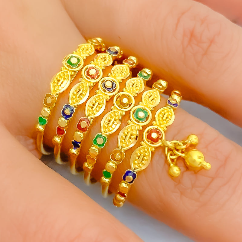 22k-gold-multi-color-tassel-spiral-ring