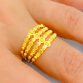 22k-gold-attractive-lightweight-spiral-ring