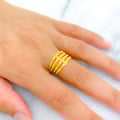 22k-gold-attractive-lightweight-spiral-ring