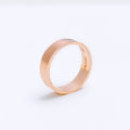 Classy Rose 22k Gold Band